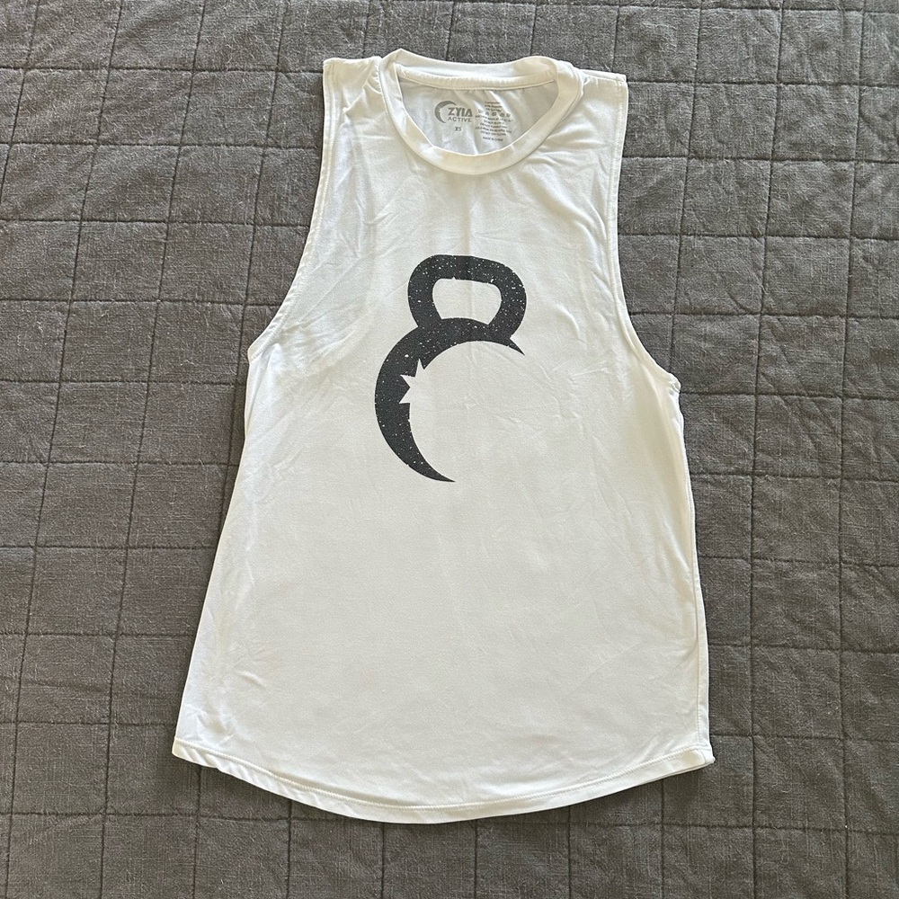 ZYIA White Kettle Moon Tank